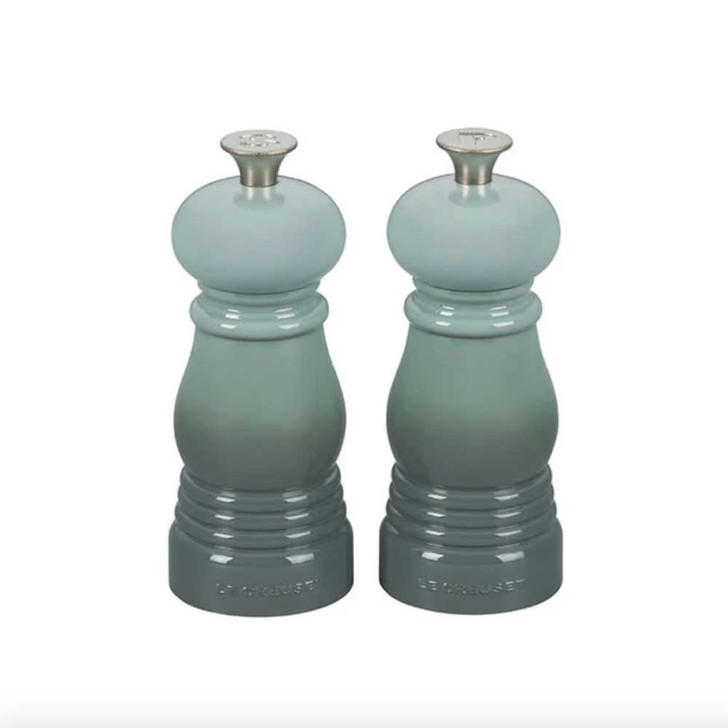 Le Creuset Petite Salt and Pepper Mill Set in Sea Salt