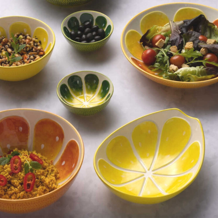 Typhoon World Foods Oval Lemon Bowl