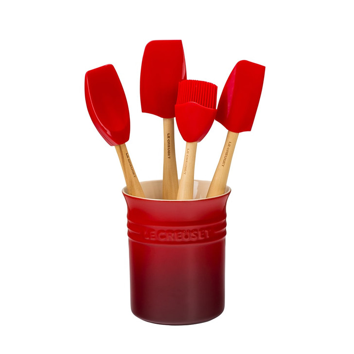 Le Creuset Craft Series Utensil Set in Cerise