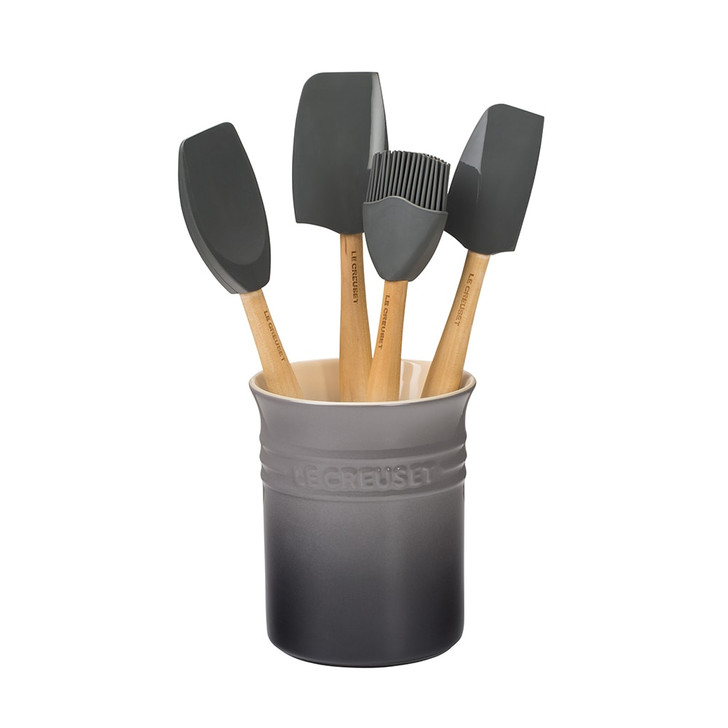 Le Creuset Craft Series Utensil Set in Oyster Grey