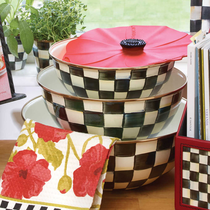 MacKenzie-Childs Courtly Check Extra Large Everyday Bowl