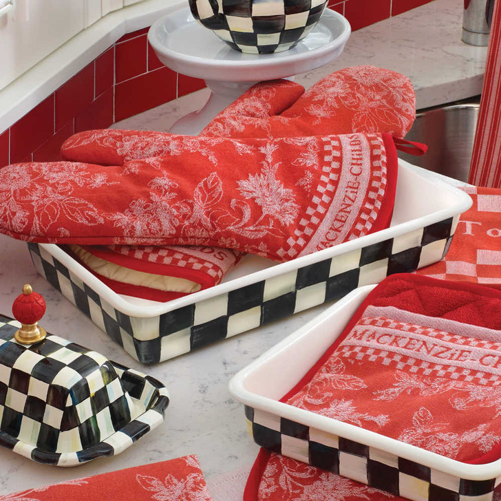 MacKenzie-Childs Courtly Check Rectangular Baking Pan
