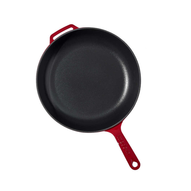 Made In Enameled Cast Iron Skillet in Red