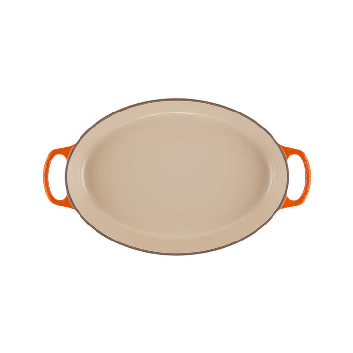 Le Creuset Cast Iron Signature Oval Baker in Flame