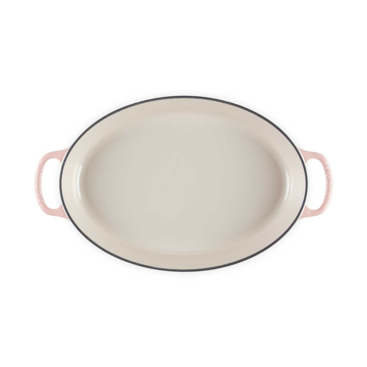Le Creuset Cast Iron Signature Oval Baker in Pêche