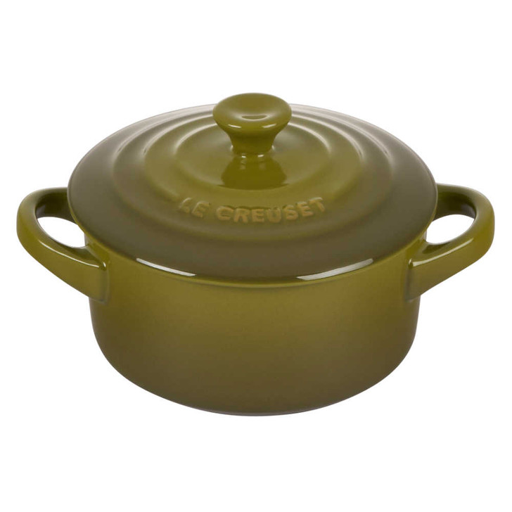 Le Creuset 8-Ounce Mini Cocotte in Olive