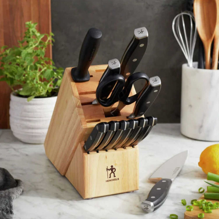 Henckels Forged Premio 13-Piece Knife Block Set