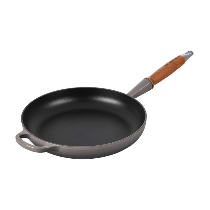 Le Creuset Alpine Wood Handle Fry Pan in Oyster
