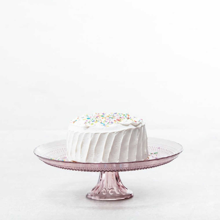 Fortessa Jupiter Large Cake Stand in Pink