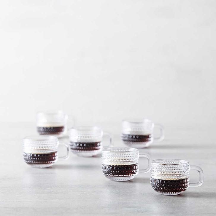 Fortessa Jupiter Espresso Cups in Clear