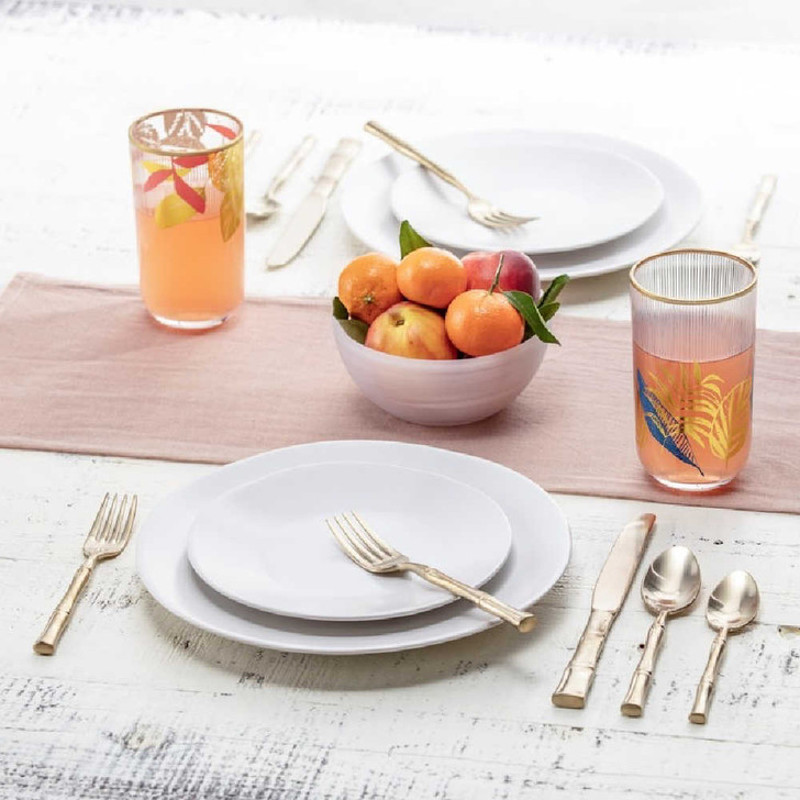 Fortessa Royal Pacific Brushed Champagne Flatware Set