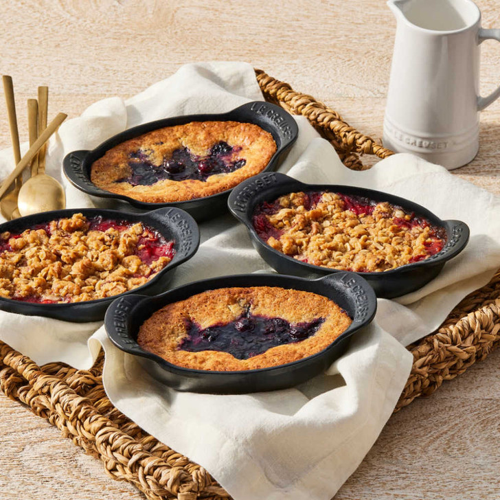 Le Creuset Gourmand Collection Set of Four Oval Bakers