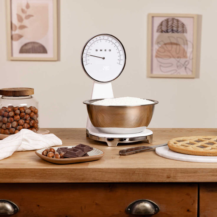 SMEG 50's Kitchen Scale in White