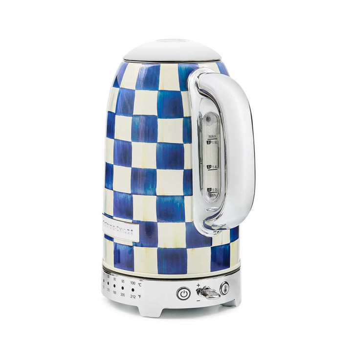 MacKenzie-Childs Royal Check Electric Kettle