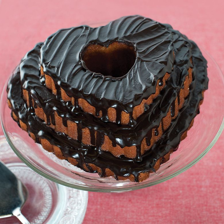 Nordic Ware Tiered Heart Bundt Pan