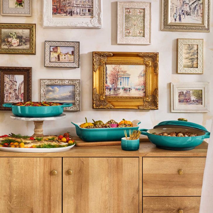 Le Creuset Heritage Rectangular Dish in Riviera