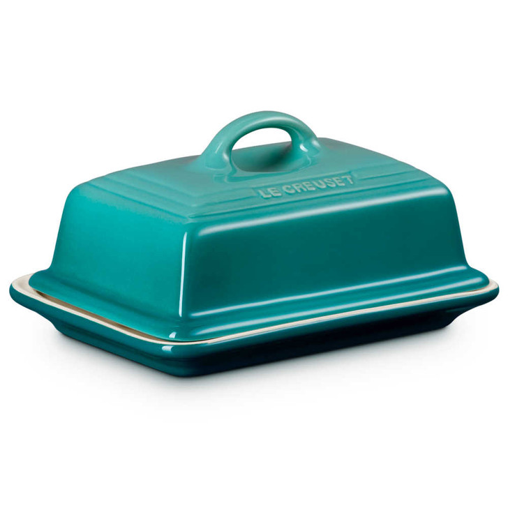 Le Creuset European Butter Dish in Riviera
