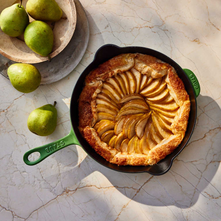 Staub Cast Iron Traditional Deep Skillet in Pistachio
