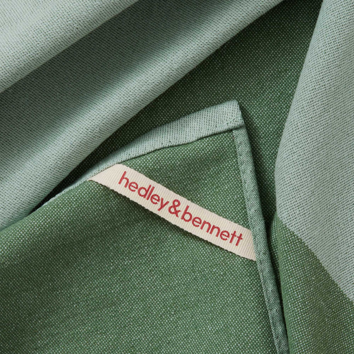 Hedley & Bennett Set of Three Chef's Towels in Shiso