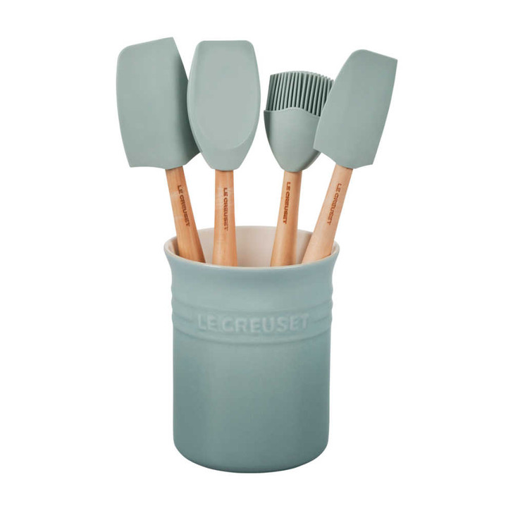 Le Creuset Craft Series Utensil Set in Sea Salt