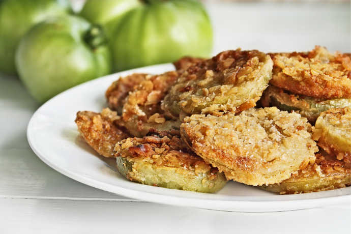 Tart and Tasty Fried Green Tomatoes