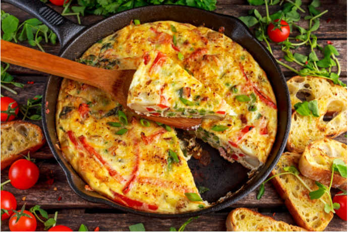 Frittatas Turn Leftovers Into Lunch