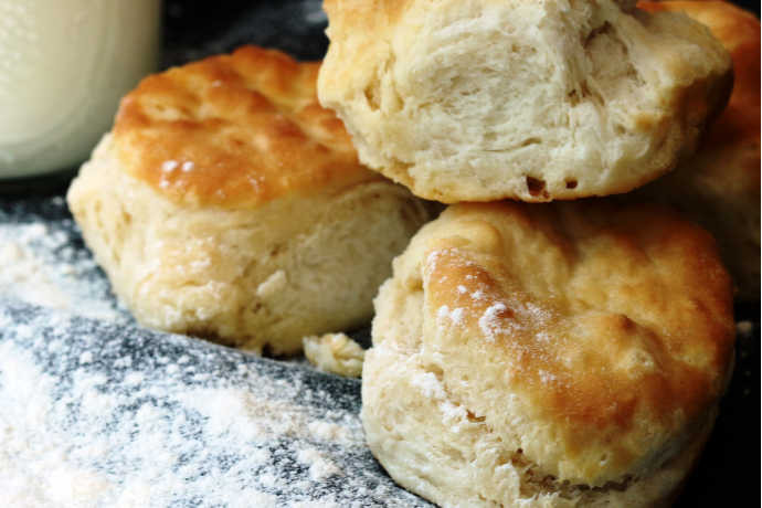 Homemade Biscuits: Hot, Flaky and Delicious