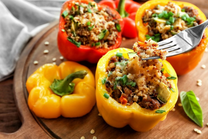 Fill Up Fast With Stuffed Peppers