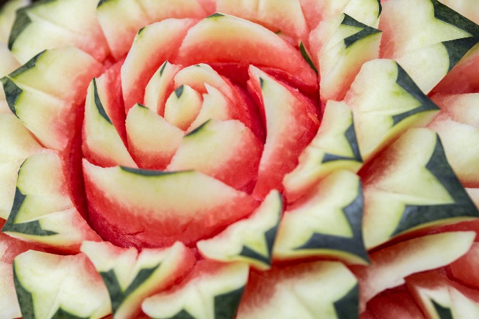 easy watermelon carvings