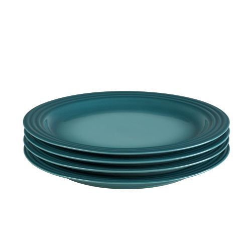 Le Creuset Dinner Plates in Caribbean Chefs Corner Store