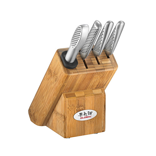 Kabuto 7-Piece Knife Block Set + Sharpener