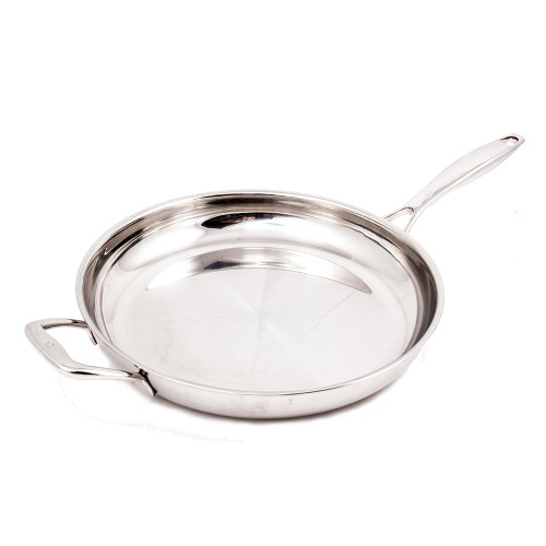 Swiss Diamond Induction Fry Pan with Lid - 12.5