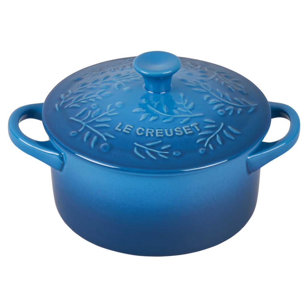 Image of Le Creuset Olive Branch Collection Mini Cocotte in Marseille