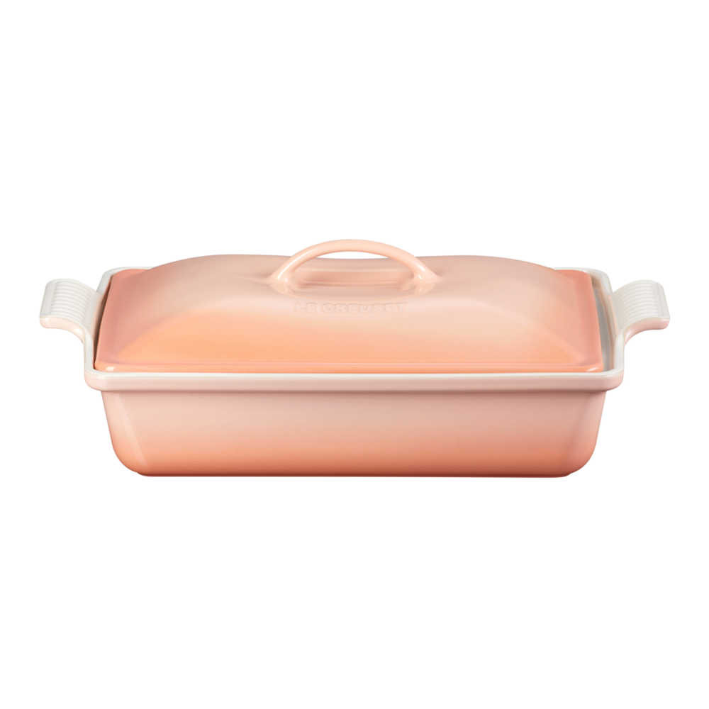 Image of Le Creuset Heritage Rectangular Casserole in Pche