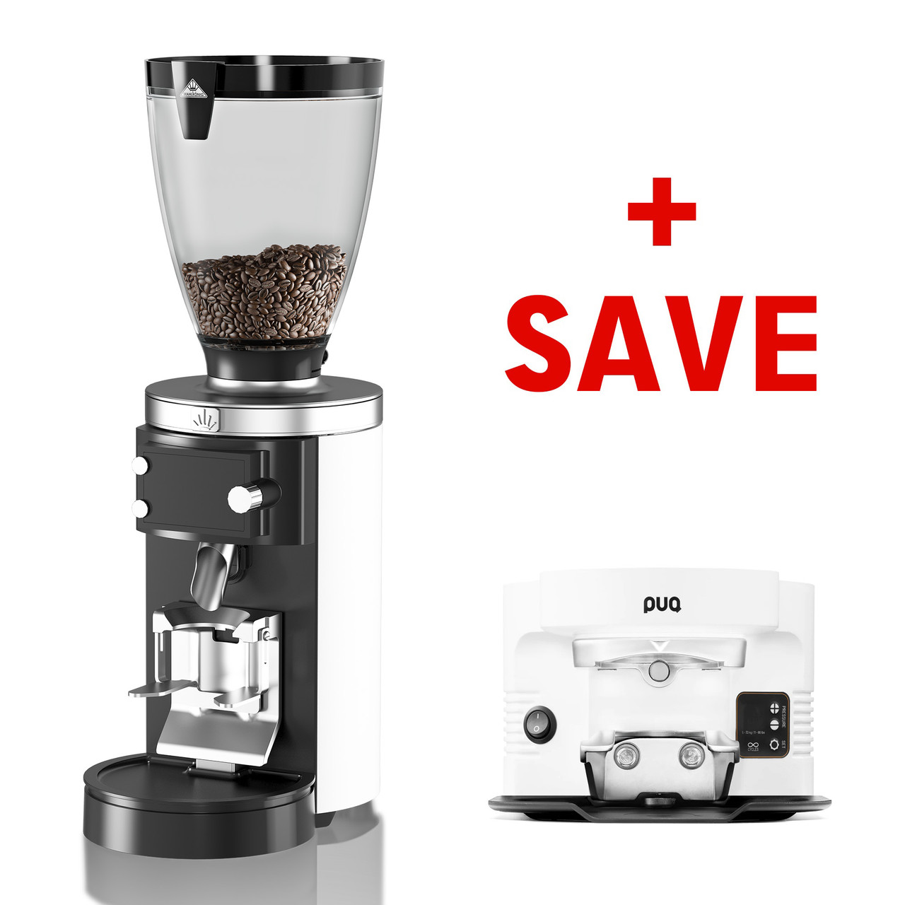Mahlkonig E65W Sync + PUQpress M3