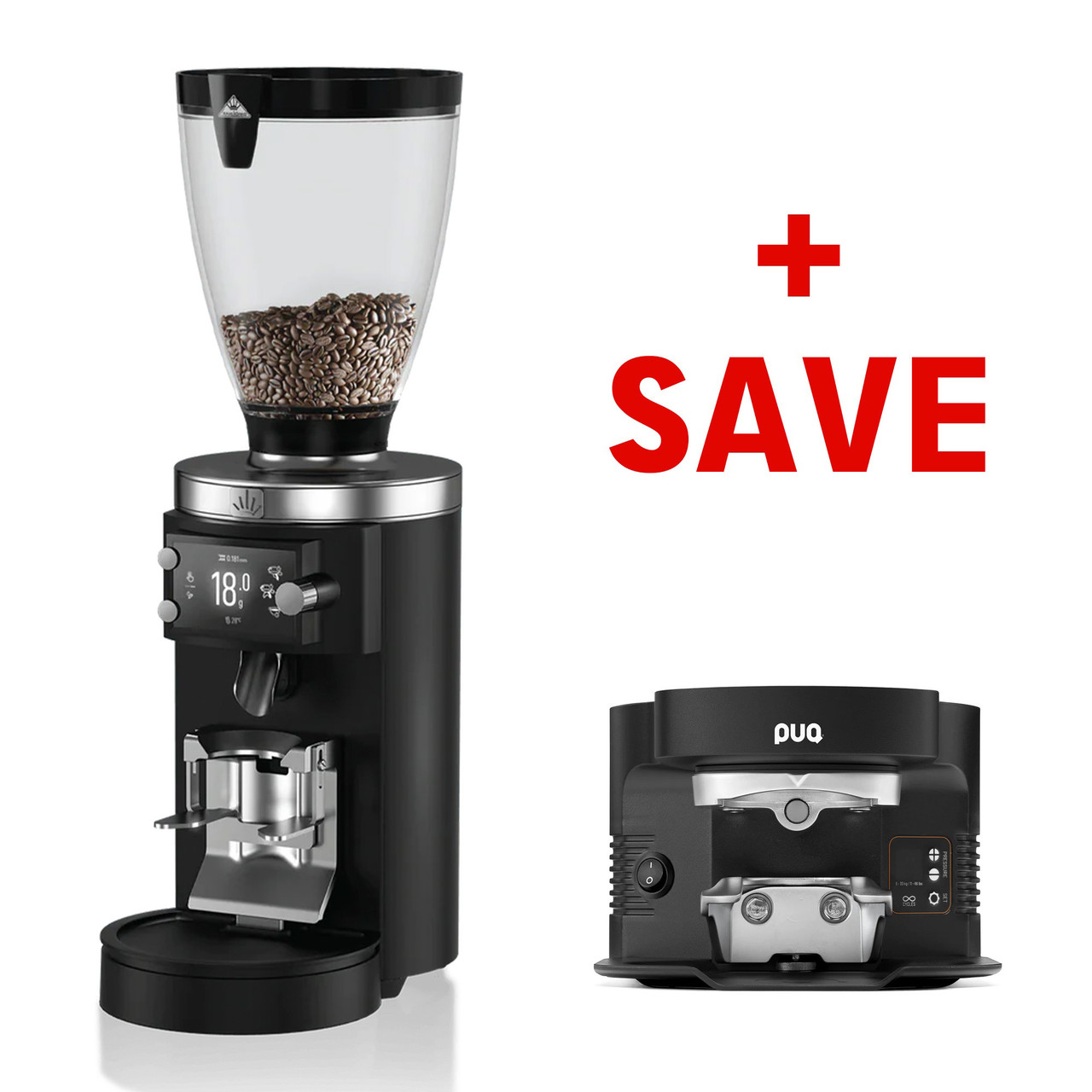 Mahlkonig E65W Sync + PUQpress M3