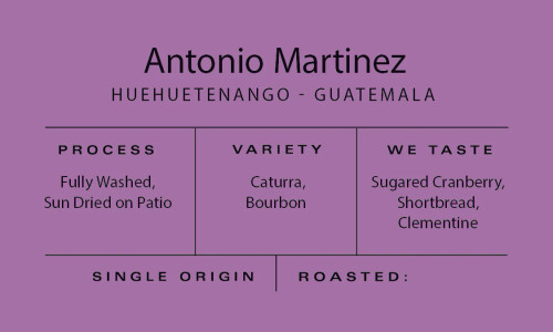 Specialty Coffee (12oz)