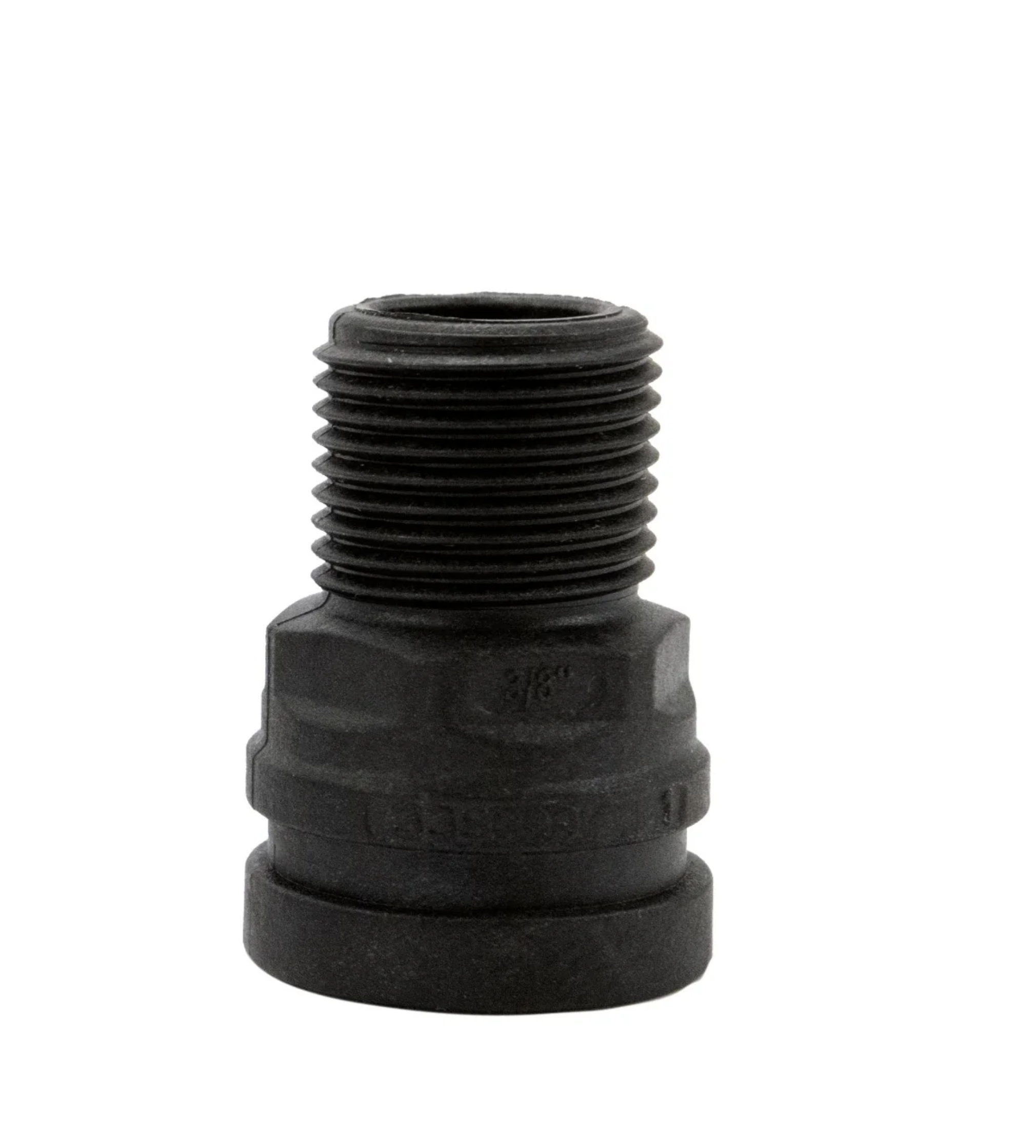BWT Flex connector 3/8" straight, push lock