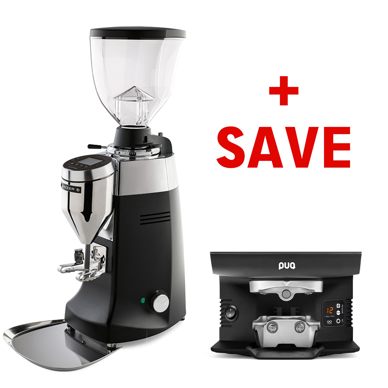 Mazzer Robur S + PUQpress M6