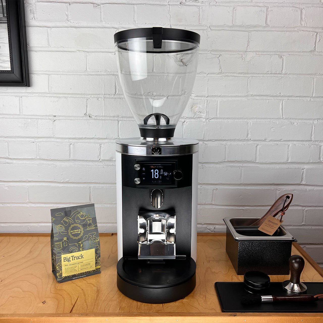 Mahlkonig E80W Grind-by-Sync (White) - Open Box Used #831616