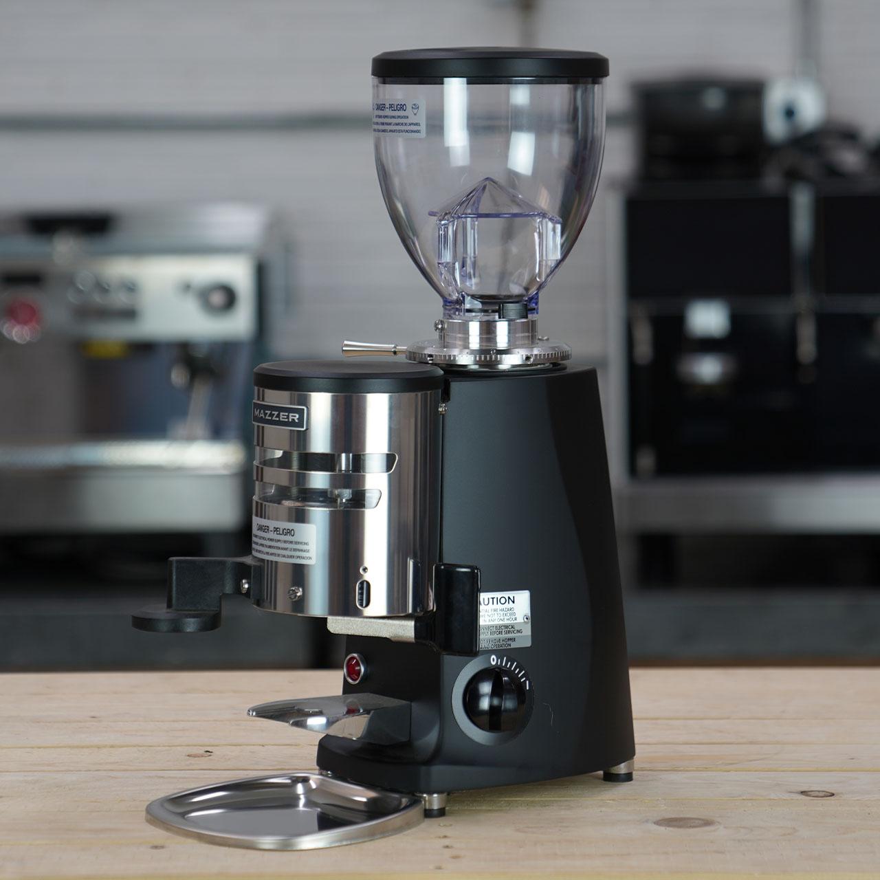 Mazzer Mini Timer Doser (Black) - Open Box New