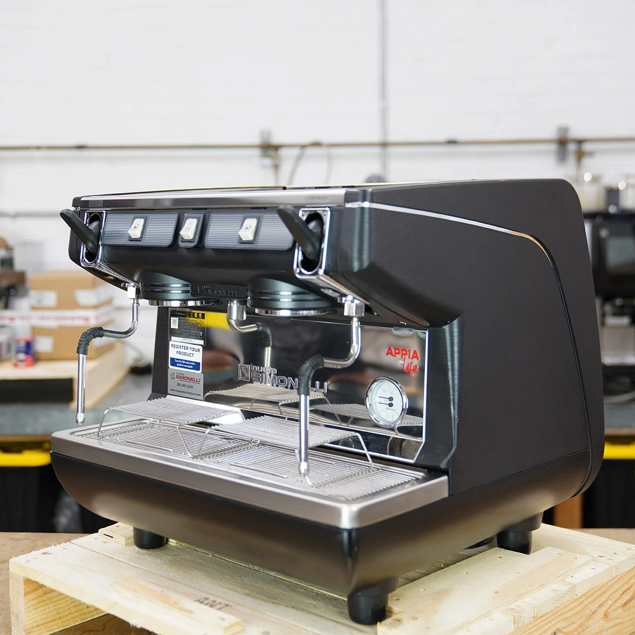 Nuova Simonelli Appia Life (2 Group, Semi-Automatic) - Open Box