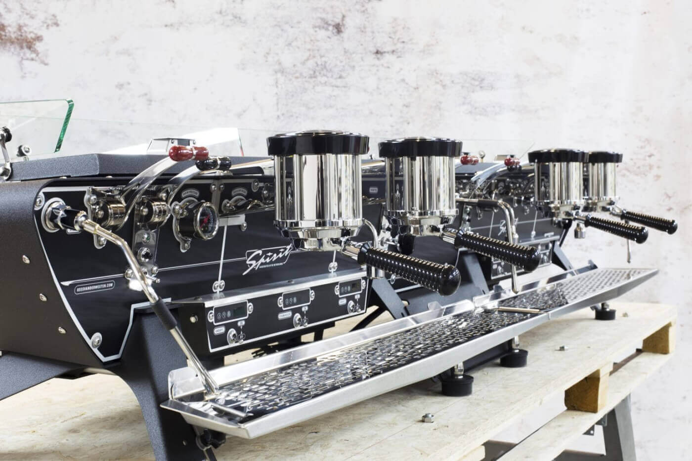 Kees Van Der Westen Spirit custom espresso machines wide body