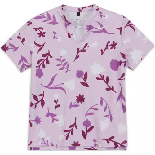 Nike Girls Floral Print Polo 2021