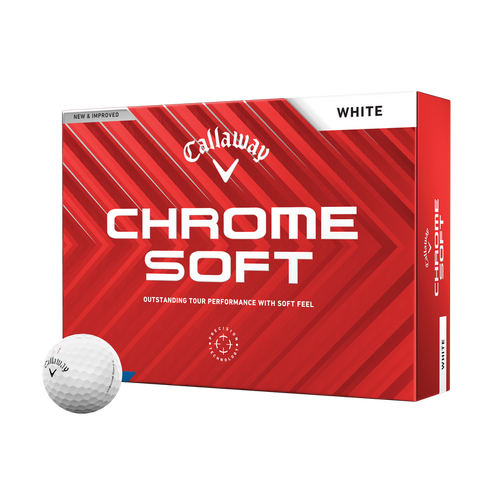 Chrome Soft 2024 White DOZEN