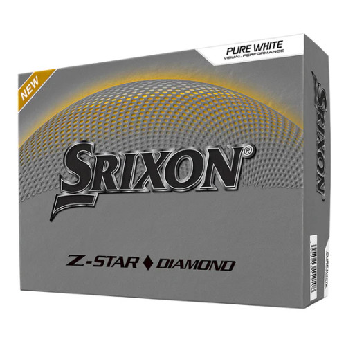 Srixon Z-Star Diamond 3 Pure White Dozen