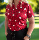 Kandy Golf Canada Eh Womens KG V-Neck Polo 2024