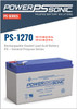 Power Sonic - PS-1270 12 Volt,  AH Rechargeable SLA Battery 