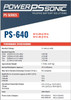 Power Sonic - PS- 640F1,  Performance Specifications