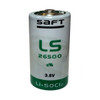 Saft LS26500  - 3.6 Volt, 7700mAh Primary Lithium C Battery - Saft # 700068